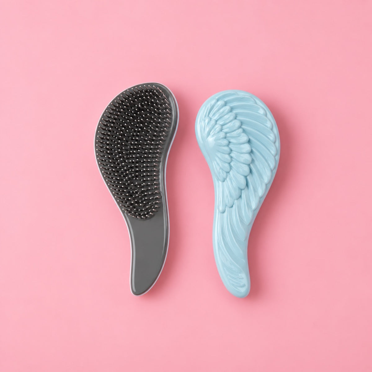 Detangling Hair Brush — Wet & Dry, Flexible Bristles