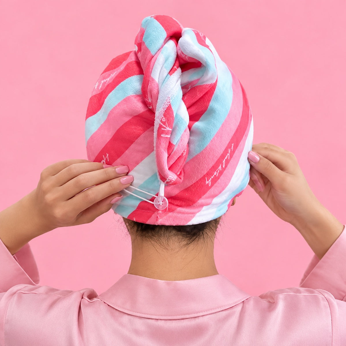 Microfiber Hair Turban Towel — Fast-Dry Wrap