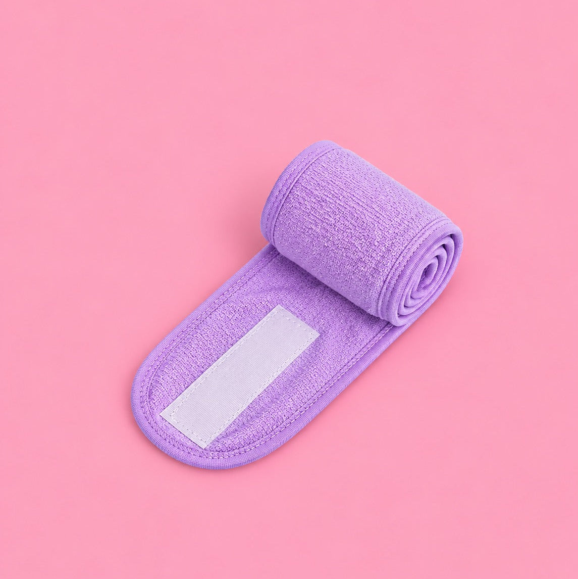 Adjustable Spa Headband — Velcro Closure for Face Wash & Makeup